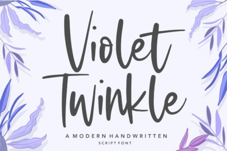 Violet Twinkle Font Download