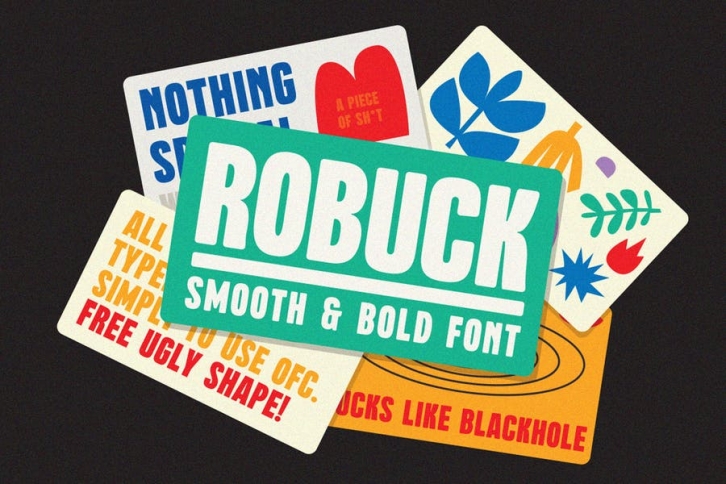 Robuck Display Font Font Download