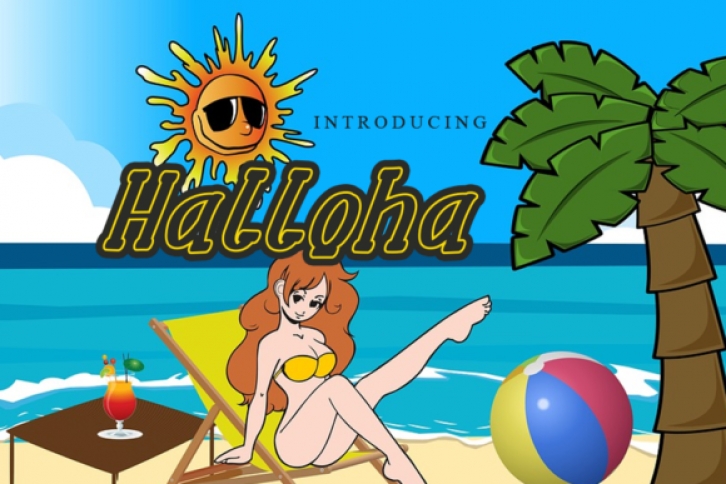 Halloha Font Download