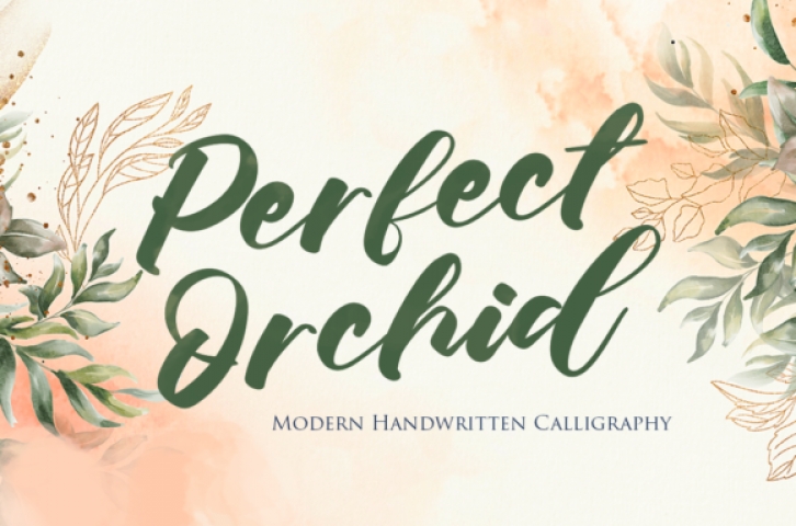 Perfect Orchid Font Download