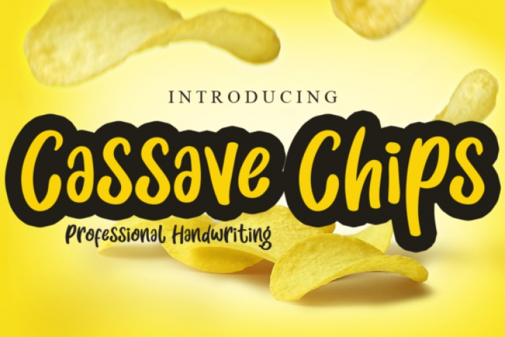 Cassave Chips Font Download