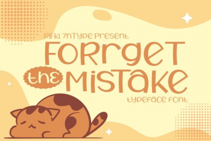 Forget the Mistake Font Download