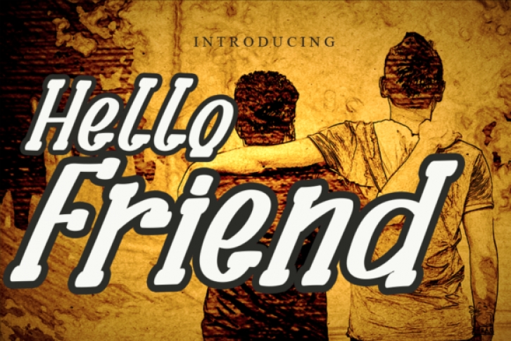 Hello Friend Font Download