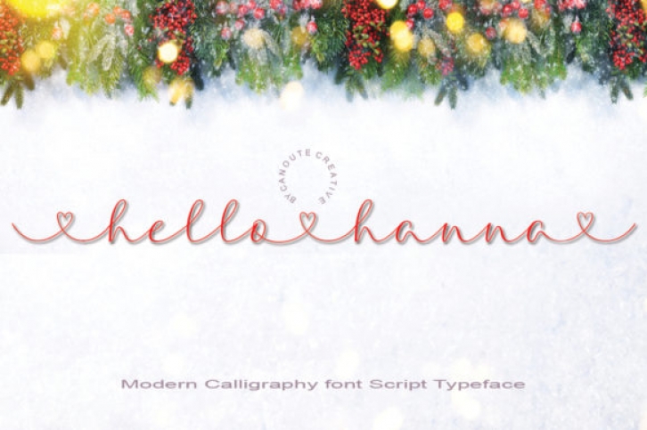 Hello Hanna Font Download