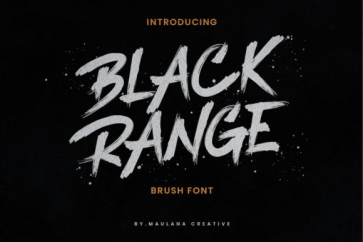 Black Range Font Download