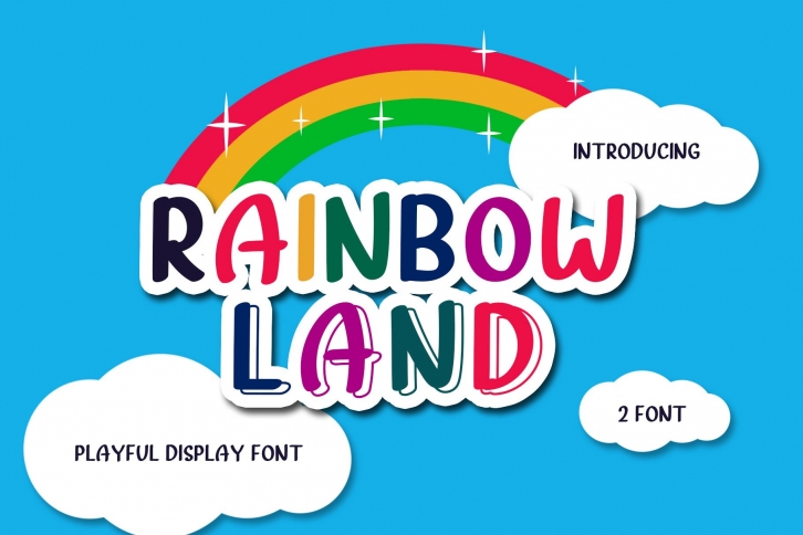 Rainbow Land Font Download