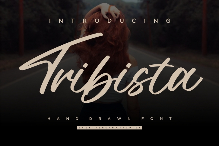 Tribista - Handwritten Signature Font Font Download