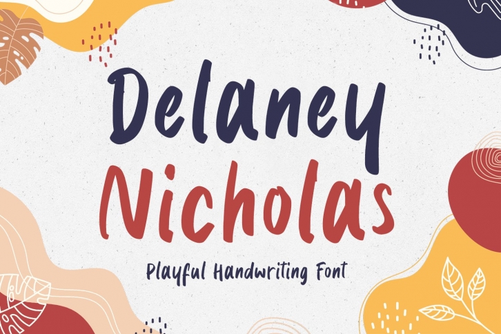 Cute Handwritten - Delaney Nicholas Font Font Download