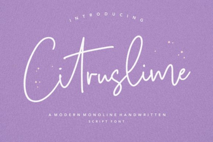 Citruslime Font Download