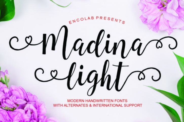 Madina Light Font Download