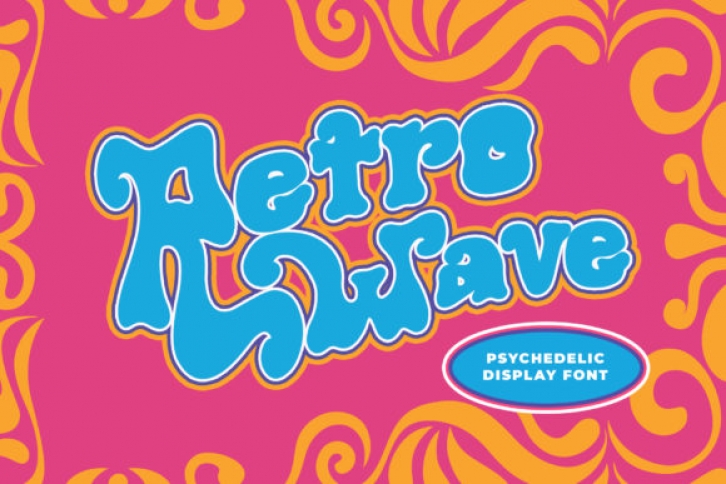 Retro Wave Font Download