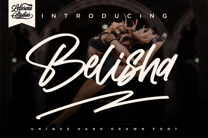 Belisha - Unique Handwritten Signature Font Download