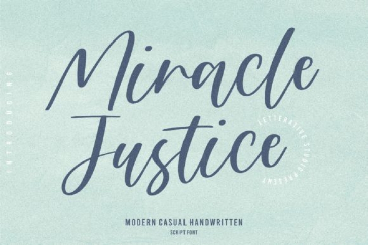 Miracle Justice Font Download