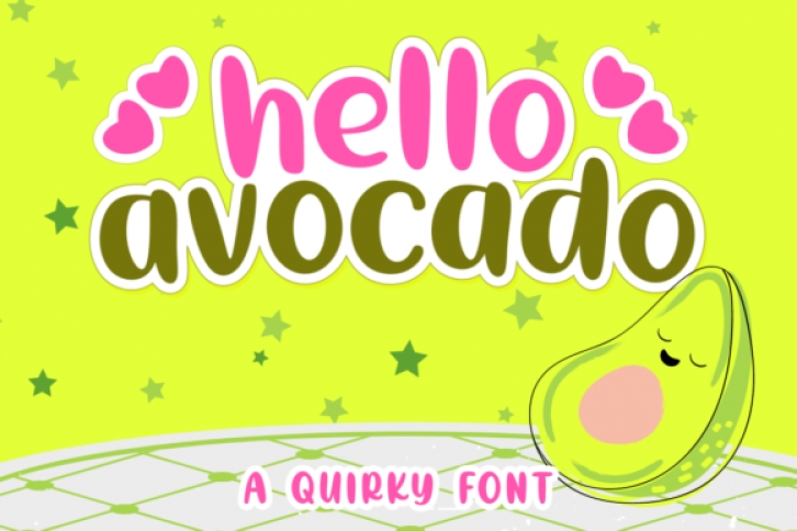 Hello Avocado Font Download