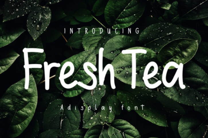 Fresh Tea Font Download