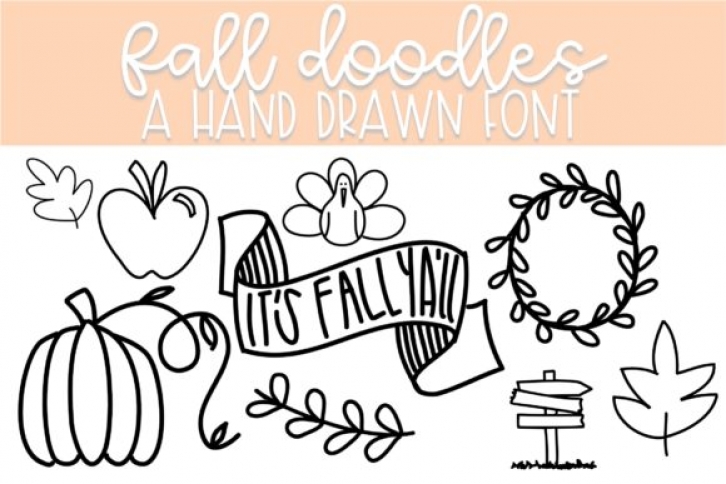 Fall Doodles Font Download