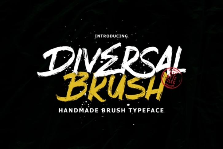 Diversal Brush Font Download
