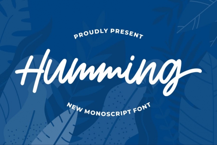 Humming | Monoscript Font Font Download