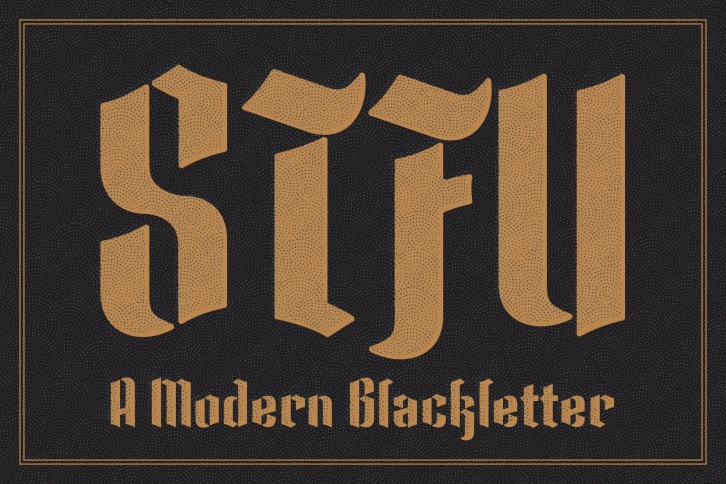 STFU: A Modern Blackletter Font Download