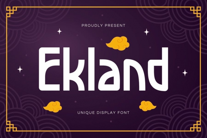 Ekland Font Download