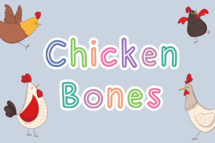 Chicken Bones Font Download