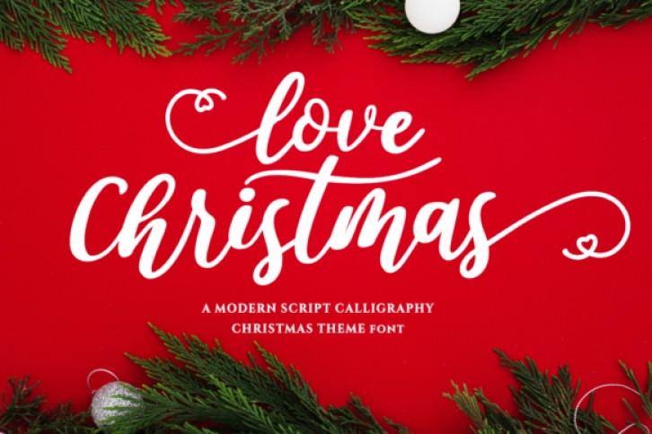 Love Christmas Font Download