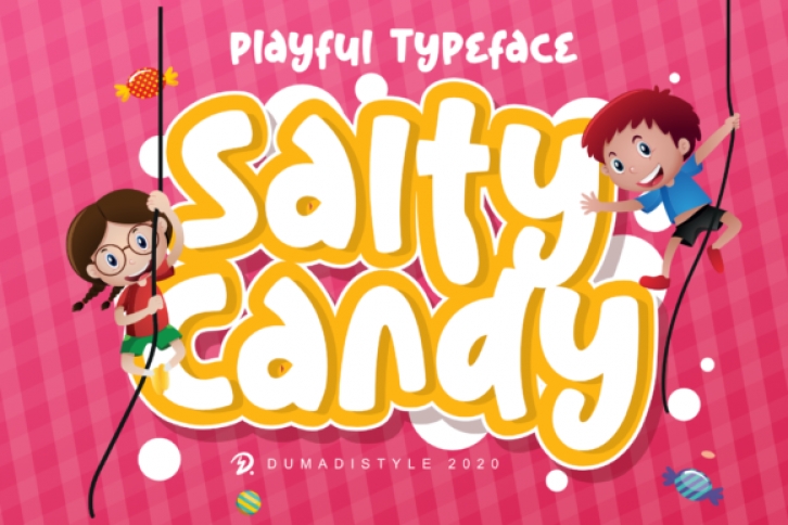 Salty Candy Font Download