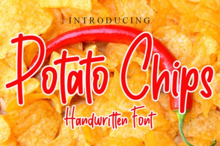 Potato Chips Font Download