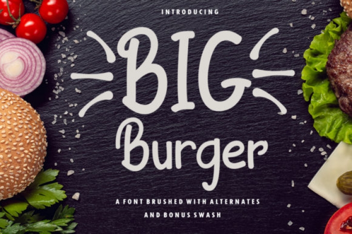 Big Burger Font Download