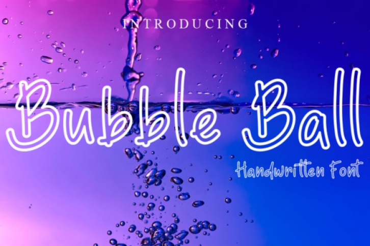 Bubble Ball Font Download