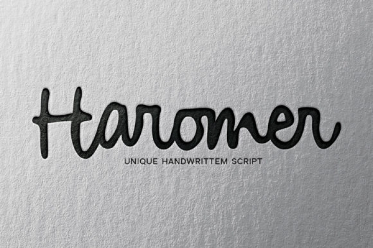 Haromer Font Download