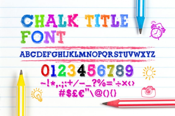 Chalk Title Font Download