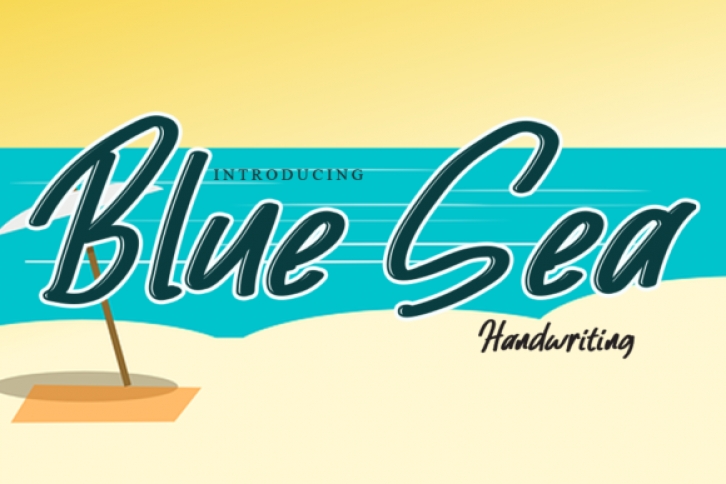 Blue Sea Font Download