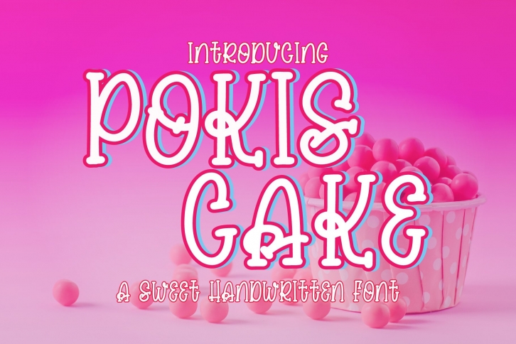 POKIS CAKE Font Download