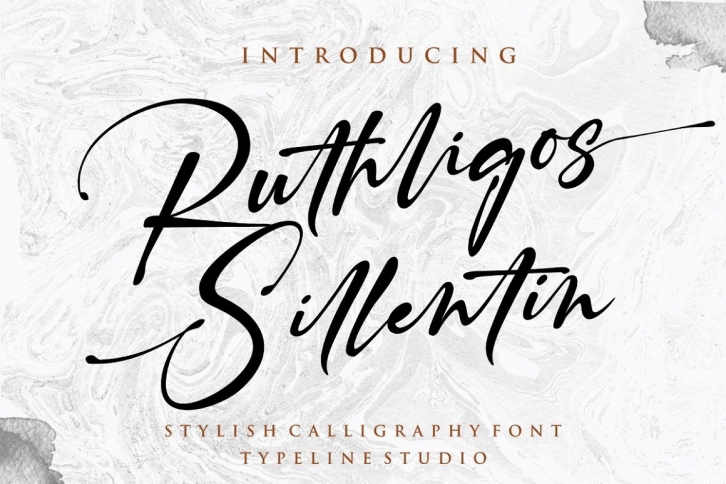 Ruthligos Sillentin Signature Font Download