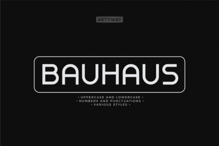 Bauhaus Font Download