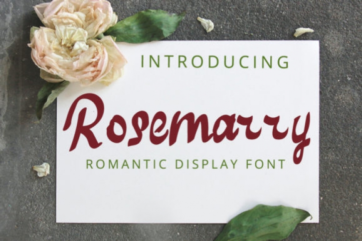 Rosemarry Font Download