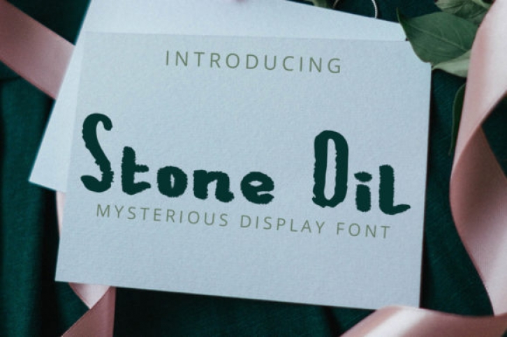 Stone Oil Font Download