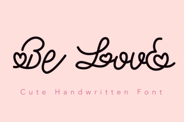 Be Love Font Download