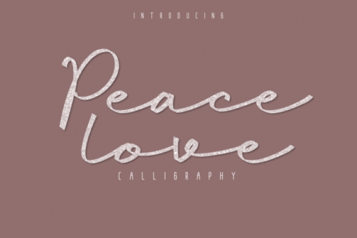 Peacelove Font Download