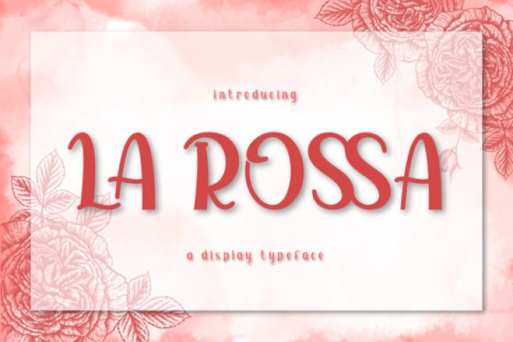 La Rossa Font Download