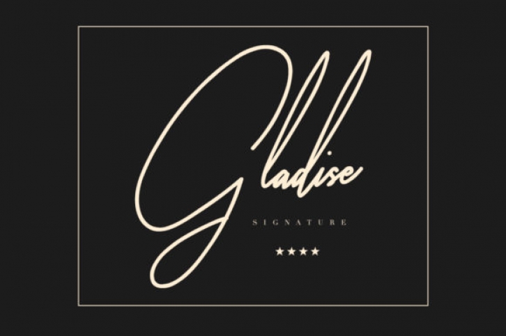 Gladise Font Download