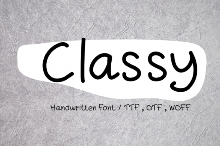 Classy Font Download