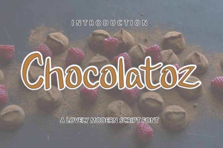Chocolatoz Font Download