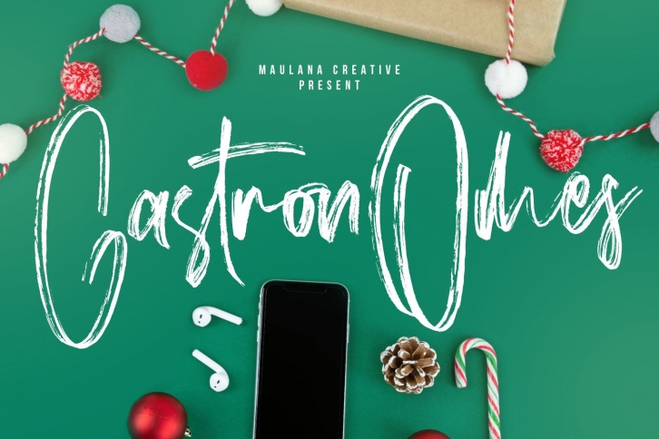 Gastronomes Brush Handmade Font Font Download