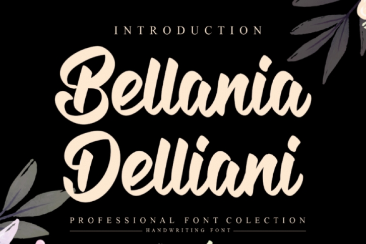 Bellania Delliani Font Download