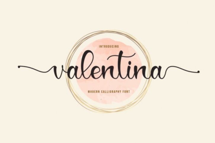 Valentina Font Download
