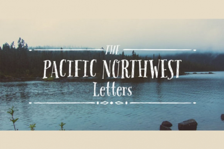 Pacific Northwest Letters Font Download