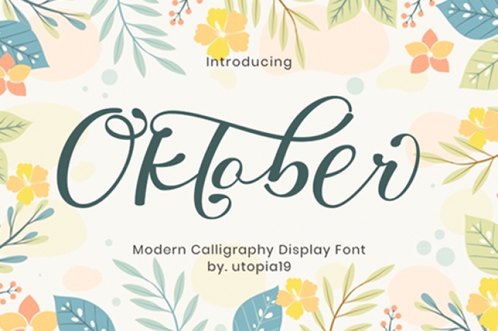 Oktober Font Download