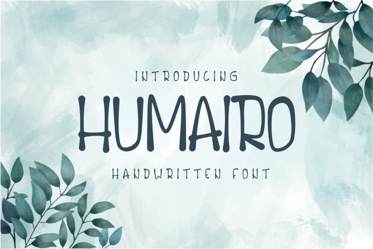 Humairo - handwritten font Font Download